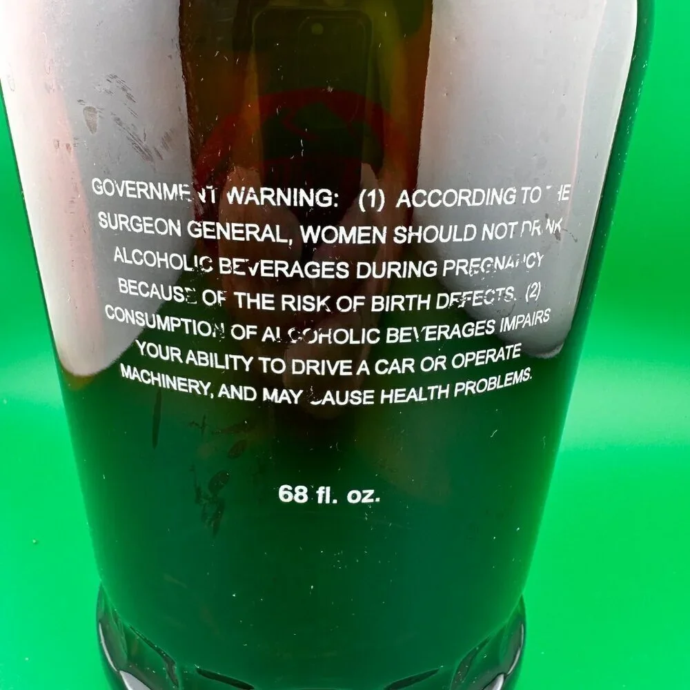 BLUE MOUNTAIN BREWERY RESEALABLE BEER GROWLER JUG VIRGINIA MOUNTAINS, 68 OZ, 2 L